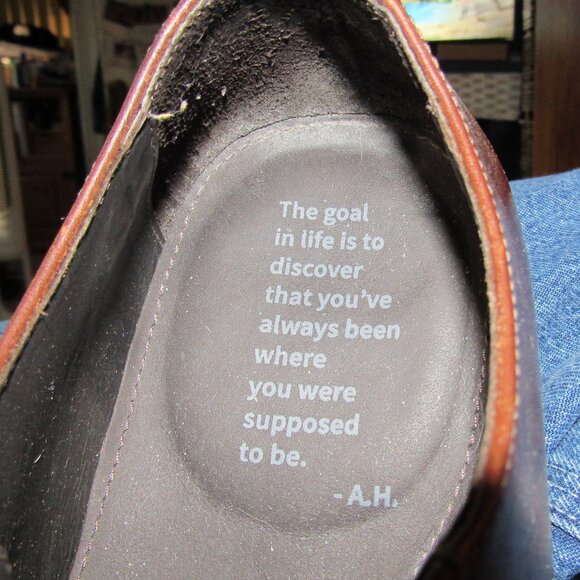 Helm Men's Brown Lace-Up Derbys Size 9 EE Made in Brazil - Picture 12 of 13